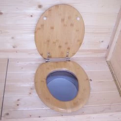 Toilettes Sèches En Bois Massif Certifié - Panneaux 16mm + Plancher -Jardin Abris Magasin toilettes seches en bois massif certifie panneaux 16mm plancher 5