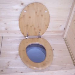 Toilettes Sèches Grand Modèle En Bois Massif Panneaux 16mm + Plancher -Jardin Abris Magasin toilettes seches grand modele en bois massif certifie panneaux 16mm plancher 5