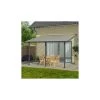 Toit De Terrasse 300x1000cm En Alu Gris Anthracite Et Polycarbonate 8mm PATIO 1 Toit De Terrasse 300x1000cm En Alu Gris Anthracite Et Polycarbonate 8mm PATIO -Jardin Abris Magasin toit de terrasse 300x1000cm en alu gris anthracite et polycarbonate 8mm patio