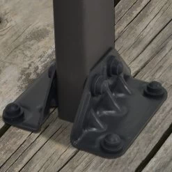 Toit De Terrasse 300x546cm En Aluminium Gris Et Polycarbonate 8mm FERIA - Canopia By Palram -Jardin Abris Magasin toit de terrasse 300x546cm en aluminium gris et polycarbonate 8mm feria palram 5