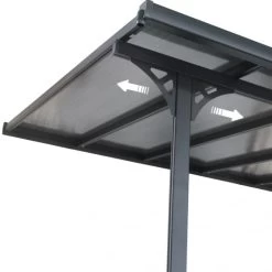 Toit De Terrasse Ajustable En Aluminium Laqué Blanc 3,05x6,18m X-METAL 11 Toit De Terrasse Ajustable En Aluminium Laqué Blanc 3,05x6,18m X-METAL -Jardin Abris Magasin toit de terrasse ajustable en aluminium laque blanc 305x618m x metal 3