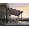 Toit De Terrasse En Aluminium Gris 3x9,15m + PC 16mm Olympia - Palram - Canopia -Jardin Abris Magasin toit de terrasse en aluminium gris 3x915m pc 16mm olympia palram