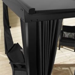 Tonnelle Adossée St. Barth 363x248cm En Aluminium Et Polycarbonate 8mm - SOJAG -Jardin Abris Magasin tonnelle adossee st barth 363x248cm en aluminium et polycarbonate 8mm sojag 2