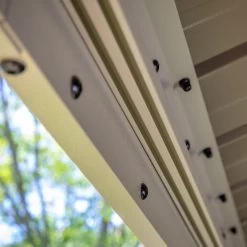 Tonnelle De Jardin Messina 363x483cm En Aluminium Thermolaqué Champagne– SOJAG -Jardin Abris Magasin tonnelle de jardin messina 363x483cm en aluminium thermolaque champagne sojag 4