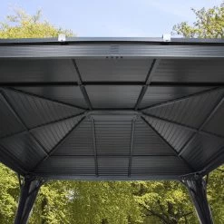 Tonnelle De Jardin Ventura 296x296cm En Aluminium Thermolaqué – SOJAG -Jardin Abris Magasin tonnelle de jardin ventura 296x296cm en aluminium thermolaque sojag 2