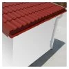 Tuiles Métalliques Rouges - Pack Prêt à La Pose Pour Abri Woodlife Garden 14,44m² -Jardin Abris Magasin tuiles metalliques rouges pack pret a la pose pour abri woodlife 1444m