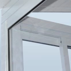 Véranda 300x305cm En Aluminium Blanc Et Polycarbonate 8mm Sanremo - Canopia By Palram -Jardin Abris Magasin veranda 300x425cm en aluminium blanc et polycarbonate 8mm sanremo palram canopia 4