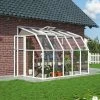 Véranda En PVC Et Polycarbonate Transparent 200x324cm Sun Room - Canopia By Palram -Jardin Abris Magasin veranda en pvc et polycarbonate transparent 200x324cm sun room rion