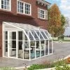 Véranda En PVC Et Polycarbonate Transparent 258x322cm Sun Room - Canopia By Palram -Jardin Abris Magasin veranda en pvc et polycarbonate transparent 258x322cm sun room rion