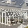 Véranda En PVC Et Polycarbonate Transparent 258x446cm Sun Room - Canopia By Palram -Jardin Abris Magasin veranda en pvc et polycarbonate transparent 258x446cm sun room rion