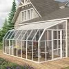 Véranda En PVC Et Polycarbonate Transparent 258x508cm Sun Room - Canopia By Palram -Jardin Abris Magasin veranda en pvc et polycarbonate transparent 258x508cm sun room rion