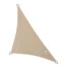 Voile D'ombrage Triangle 90° Coolfit 500x500x710cm Crème - NESLING -Jardin Abris Magasin voile d ombrage triangle 90 coolfit 500x500x710cm creme nesling