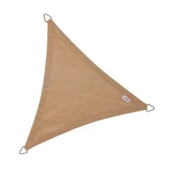 Voile D'ombrage Triangle Coolfit 500x500x500cm Sable - NESLING
